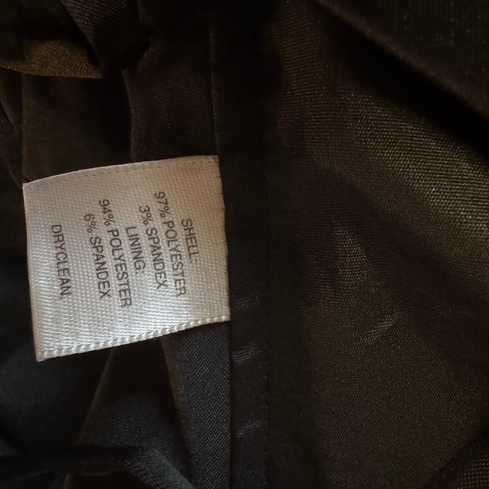 Black Satin Bodycon Cocktail Dress Quiet Luxury Date Night Midi 4 - Picture 8 of 9